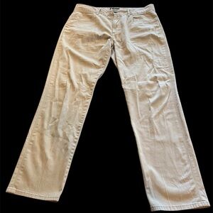 Johnnie-O Pants Men’s Tag Sz 35x34 Chino West‎ Coast Prep Iron Gray